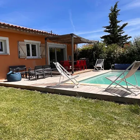 Villa Jungle House Alba-la-Romaine Exterior photo